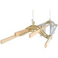 Brass Classic Kitchen Maidandreg; Pulley Clothes Airer