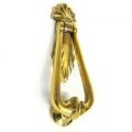 Brass Tiny Teardrop Door Knocker