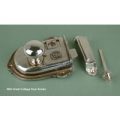 Cromwell Nickel Rim Latch Set