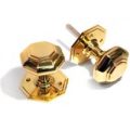 Brass Octagon Door Knobs