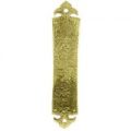 Kirkpatrick 2156 Brass Copperfield Finger Plate