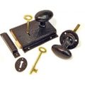 Kirkpatrick 1204 Rustic Rim Lock Set