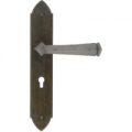 Blacksmith Beeswax Gothic Lever Door Handle