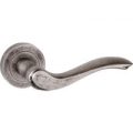 Warwick Lever Door Handle – Distressed Silver Finish