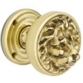 Croft 1734 Lions Head Door Knob