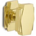 Croft 7013 Art Deco Centre Door Knob