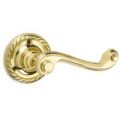 Croft 1725 Georgian Lever Door Handle a Round Rose