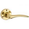 Croft 2071R Oaken Lever Door Handle on a Round Rose