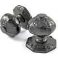 Louis Fraser 353 Door Knob Set – Black Finish