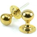 Brass Round Door Knobs