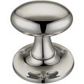 Chelsea Oval Door Knobs – Polished Nickel