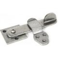 Blacksmith Pewter Patina Privacy Latch Set