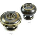 Aged Brass Bloxwich Cupboard Knob