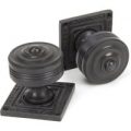 Tewkesbury Square Knob Set – Aged Bronze Finish