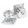 Tewkesbury Square Knob Set – Polished Chrome Finish