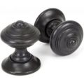 Elmore Door Knob Set – Aged Bronze Finish