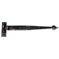 Traditional Blacksmith Arrow Head Door Hinges – Hook and Band Cranked