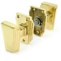 Brass Art Deco Door Knobs