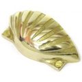 Brass Shell Drawer Pull