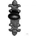 Kirkpatrick 1213 Oval Door Knob on Fleur De Lys Plate