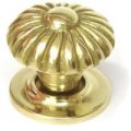 Brass Daisy Knob