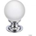 Frosted Glass Cabinet Knob