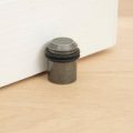 Blacksmith Pewter Patina Floor Mounted Door Stop