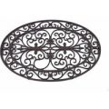 Oval Scroll Door Mat