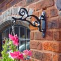 Scroll Cast Iron Hanging Basket Bracket