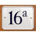 French Style House Number Sign