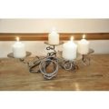 Hand Forged Quad Table Candle Holder