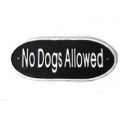 No Dogs Allowed Sign