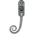 Blacksmith Pewter Patina Locking Monkeytail Espagnolette Fastener