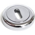 Round Escutcheon with a Radius Edge – Chrome Finish