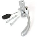 Satin Chrome Slim Peardrop Espagnolette Casement Fastener