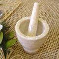 Marble Pestle and Mortar