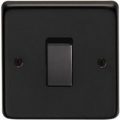 Matt Black Single DP Switch – 20 Amp