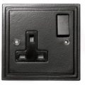 Black Single Socket