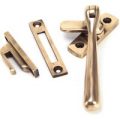 Locking Newbury Casement Fastener – Polished Bronze